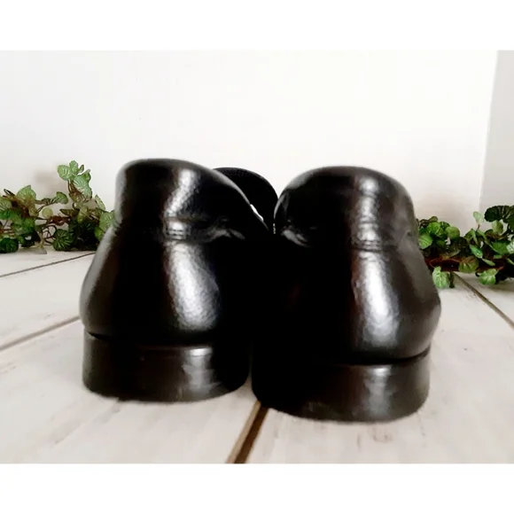 Bally Russian Calf Leather Moccasin in Black